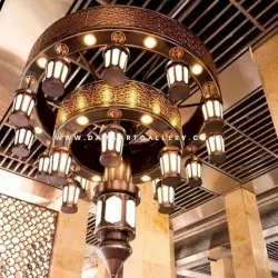 Lampu Nabawi Custom Material Tembaga